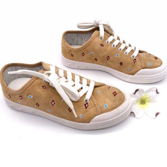 NIB Rag & Bone Standard Issue Dune Embroidered Sneakers - Picture 7 of 14